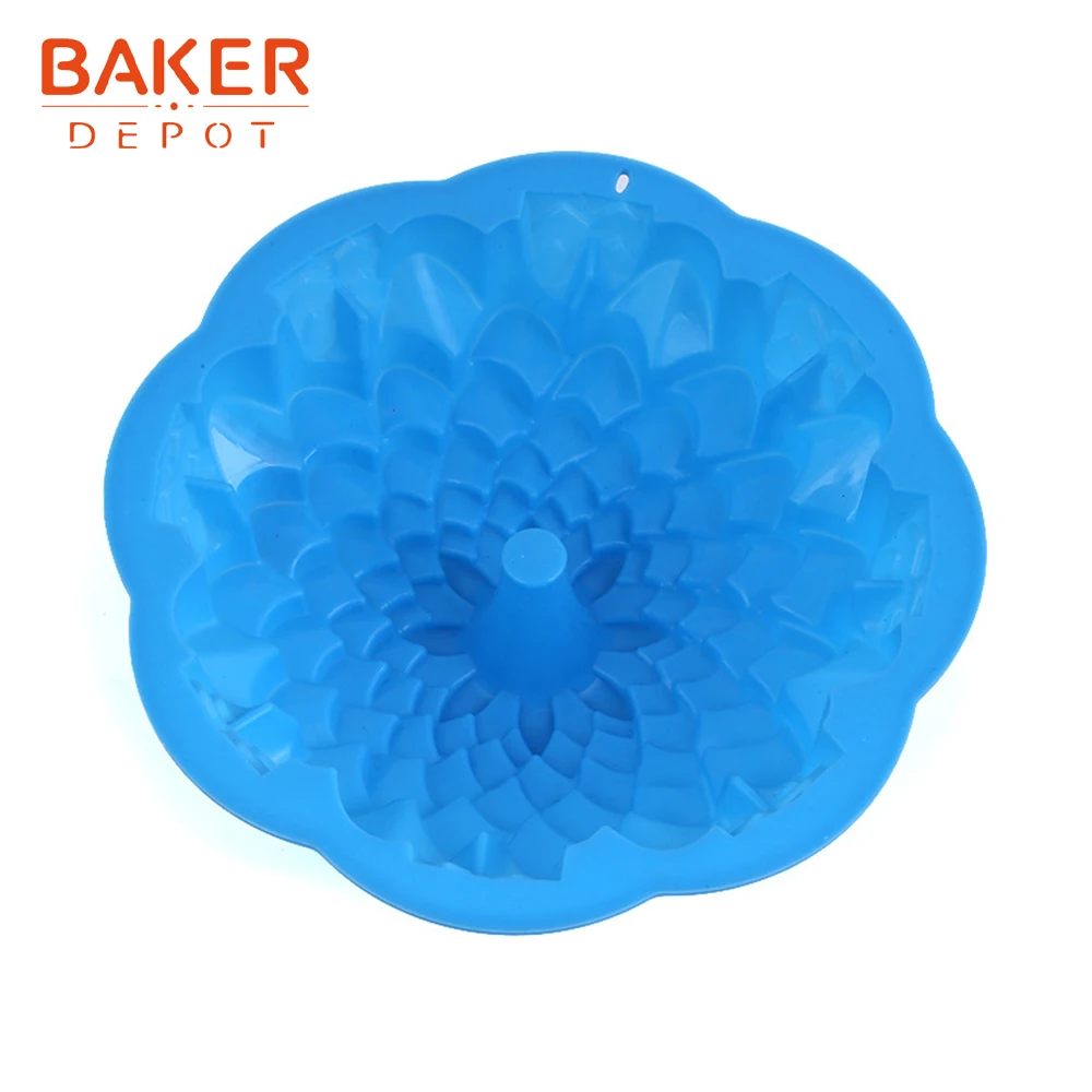 BAKER DEPOT силиконовая форма для большого торта Кондитерская подсолнуха выпечки