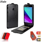 Чехол-книжка для Samsung Galaxy Xcover 4 G390F, вертикальный защитный чехол для телефона из искусственной кожи