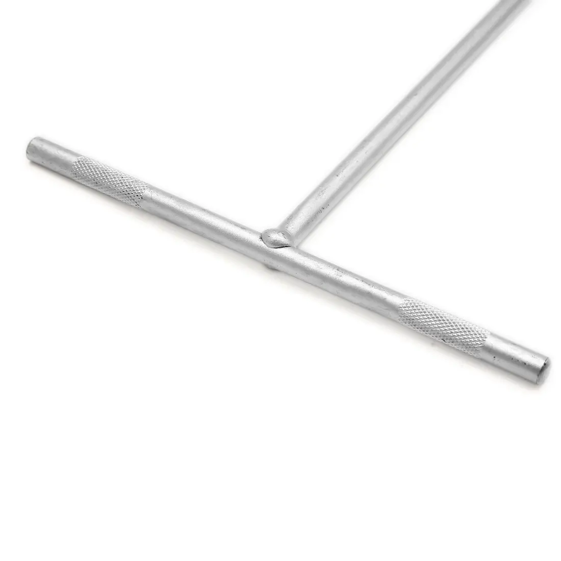 

uxcell Car Motorcycle 12mm Hex Socket T Shaped Handle Metal Wrench Spanner Silver Tone