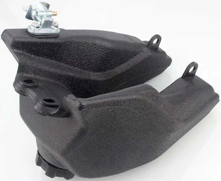 Черный газовый топливный бак 4 Wheeler Qaud для ATV Kazuma Meerkat Redcat Hensim 50CC 70CC 90CC