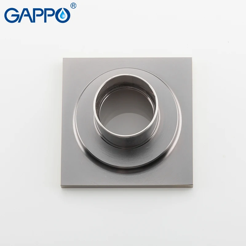 GAPPO дренажный фильтр для душа с защитой от запаха античная латунная напольная