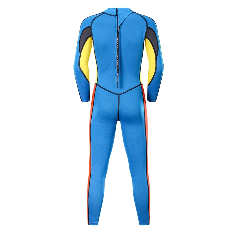 2мм гидрокостюм для детей Neoprene Girls Boys Swimsuit One Piece для дайвинга, серфинга, подводной охоты и триатлона roupa de mergulho on.