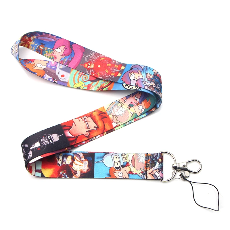 P2771 Dongmanli Futurama Талреп Бейдж ID Lanyards/мобильный телефон Веревка/ключ талреп шейный ремень аксессуары