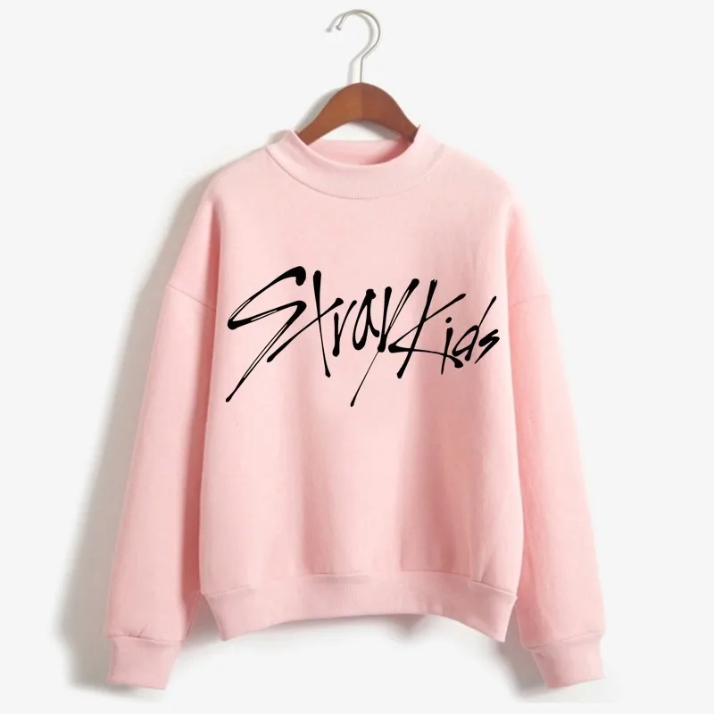 pinkBts New Exo Blackpink Hoodies Women Warm Hoodies Twice Wanna One Got7 Sweatshirts Harajuku Ladies Monsta X Female Fan Hoodie - Цвет: pinkBts