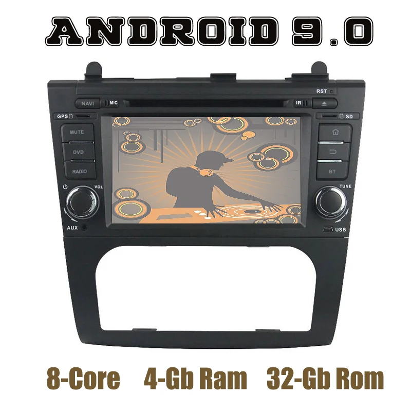 Android 9 0 Автомобильный GPS Радио dvd плеер для Nissan Tenna Altima 2007 2012 с dsp PX5 octa core 4 + 64 ГБ Авто