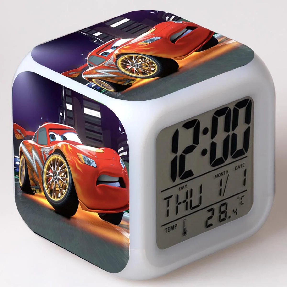 10 Детский будильник, игрушка, Led, Reloj Despertador, цифровые часы, Электронный светильник для пробуждения, Настольный светильник, Reveil Wekker - Цвет: 10