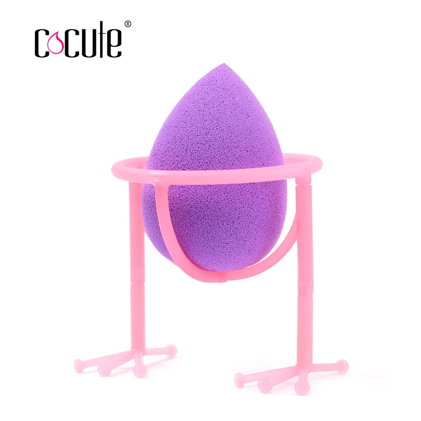 Cocute 1 шт. Подставка для губки держатель макияжа курица форма ног дисплей
