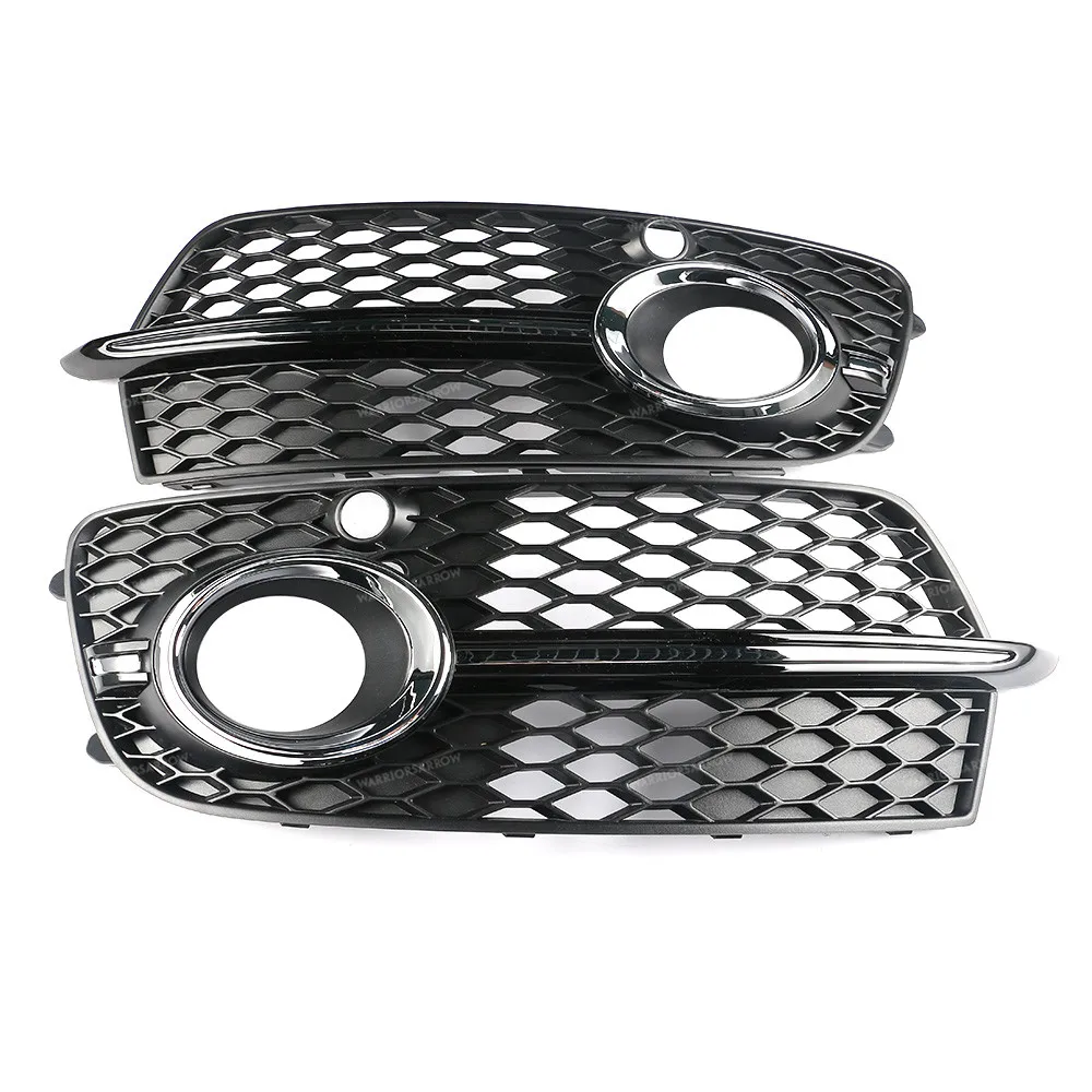 8R0807681S 8R0807682N для Audi Q5 2013 2014 2015 2016 S Line черная пара L + R Передняя Нижняя решетка