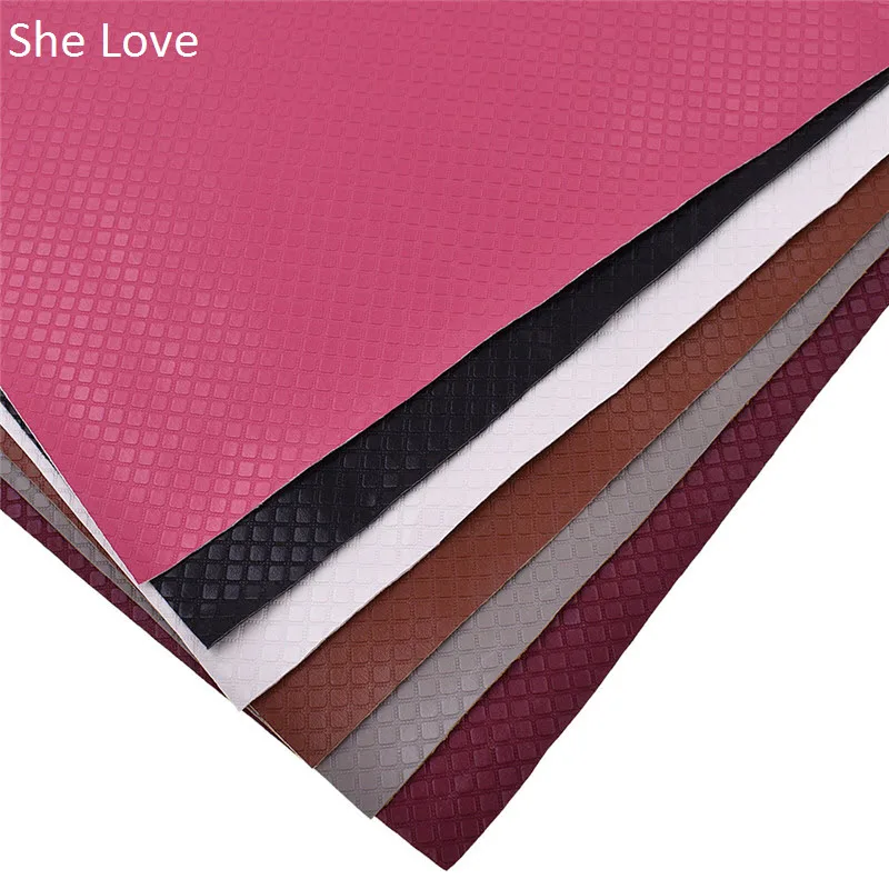 She Love 6 видов цветов A3 искусственная тисненая кожа 42x30 см для DIY домашние