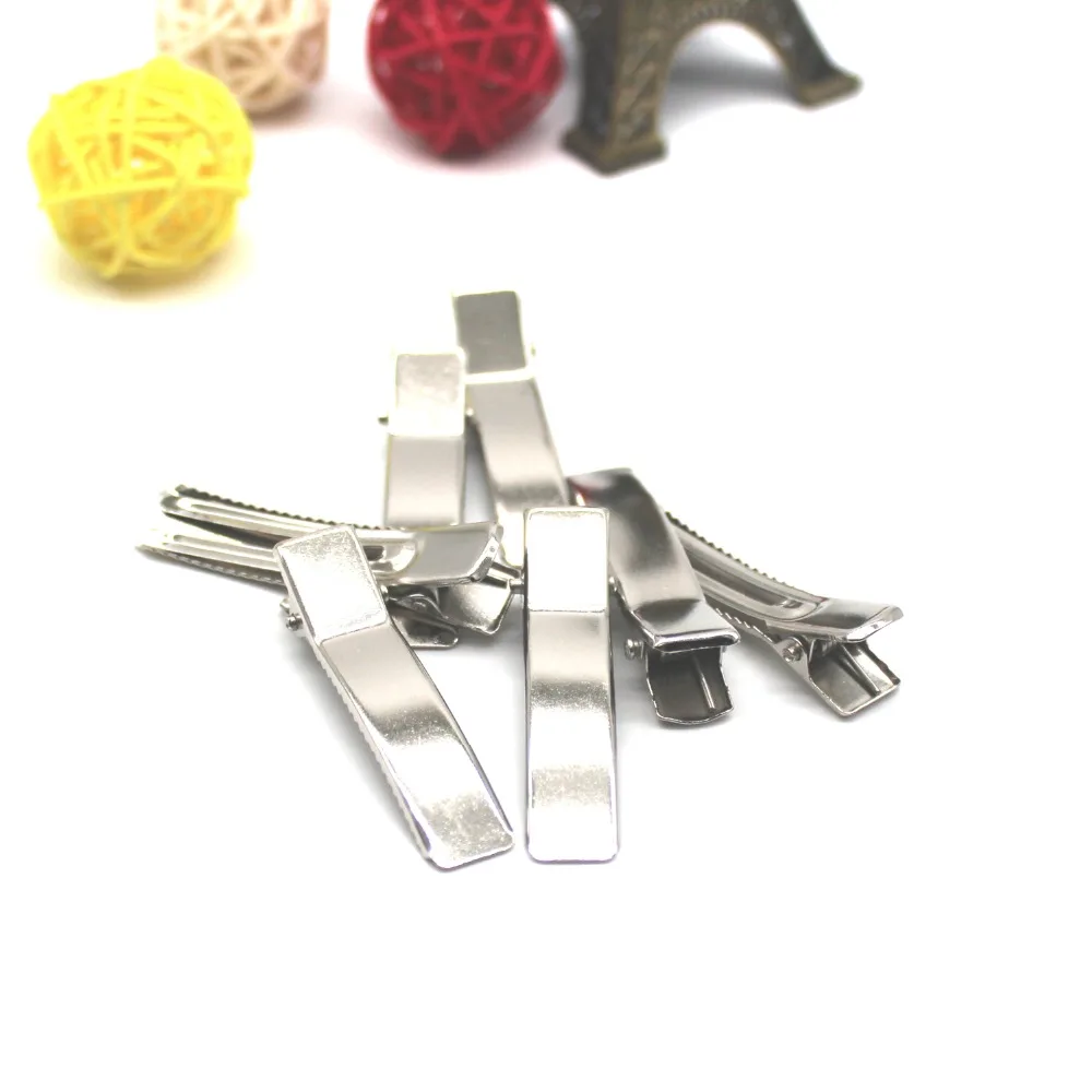 

Hair Clips 35 48 60 80 MM Barrette For Women Bows DIY Accessories Hairpins