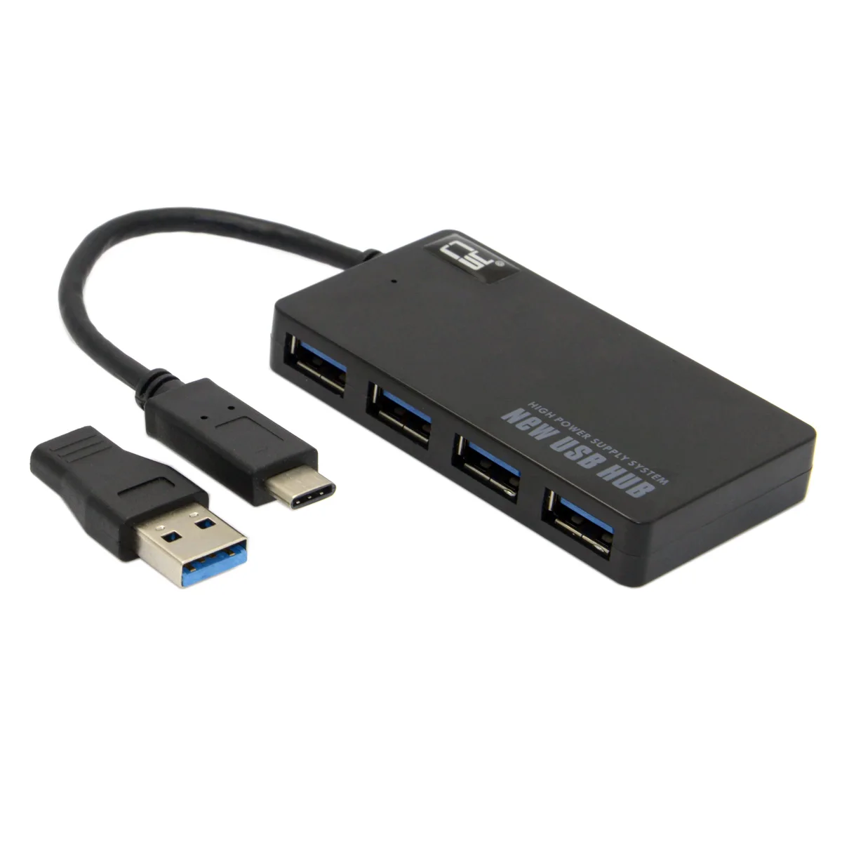 

Chenyang-Cable CY USB 3.1 Type-C USB-C & USB 3.0 Combo 4 Port Hub For Laptop & Computer Support Windows 8 MacOS