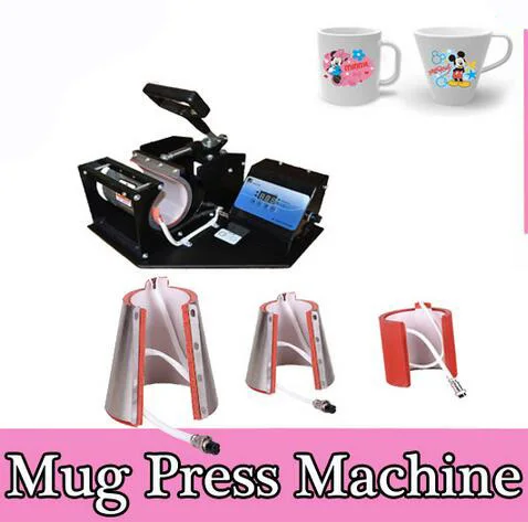 

4 in 1 Heat press Machine for Mug/Cap 110V/220V Mug heat transfer machine unit display heat transfer machine