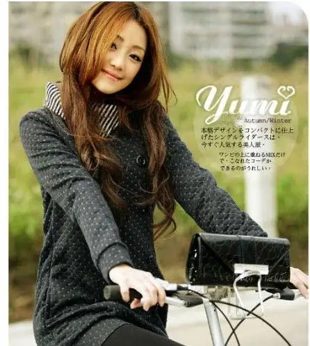 Новый корейский модный женский осенний трикотажный топ длинное пальто куртка 3