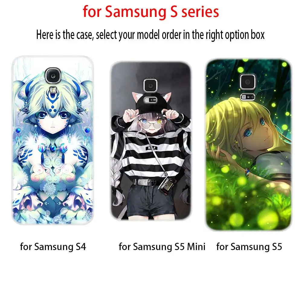 Мягкий силиконовый чехол для Samsung S30 S20 S11 S10 S9 S8 Plus lite 11e 10e Uitra S7Edge nime мультяшная