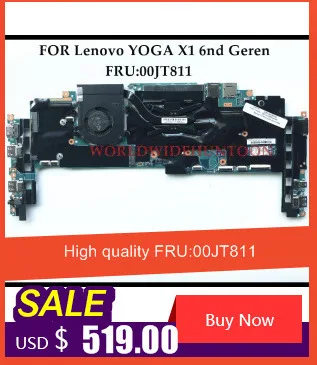 Высокое качество для lenovo Thinkpad X1 углерода материнская плата для ноутбуков FRU: 00HN763 Обновление версии 48.4LY26.021 I5-4200U 8 ГБ тестирование