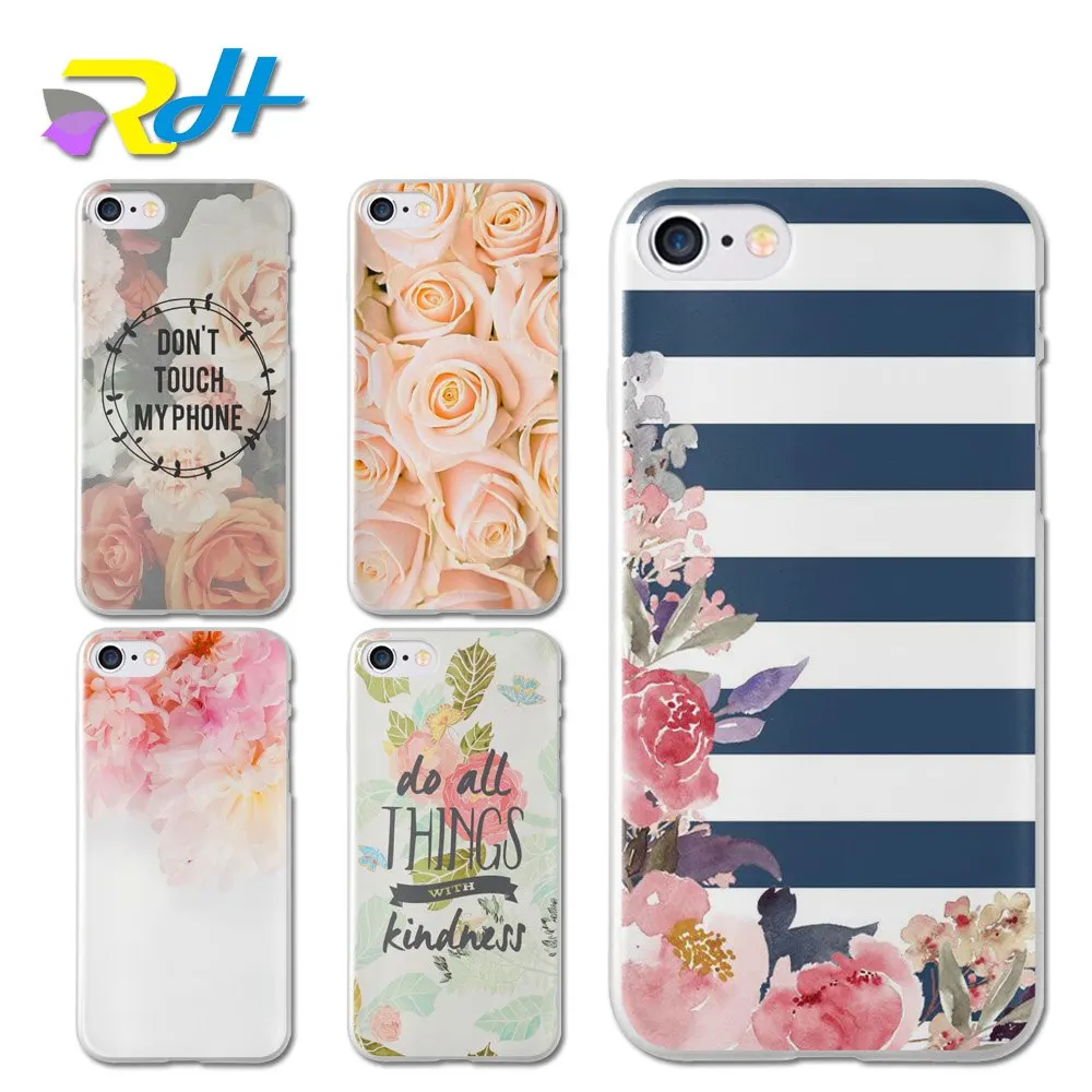 Основа для Apple IPhone X Xr Xs Макс 5 5S SE случае 6 S 7 8 плюс 6splus задняя крышка Мандала Цветок