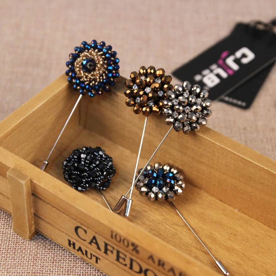 Модная брошь с жемчугом Корсажная для кардигана свитера пальто и костюма