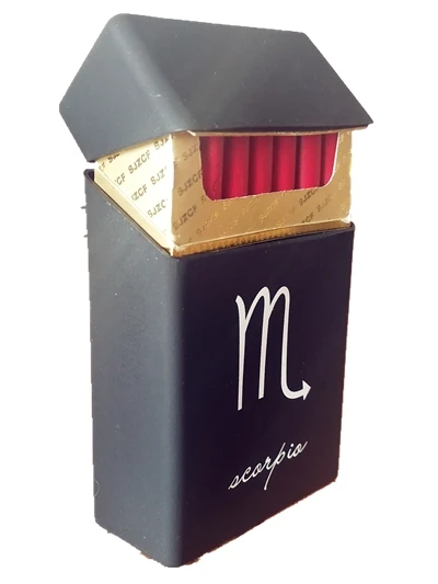 Aries Taurus Gemini Cancer Leo Cigarette Box Libra Scorpio Sagittarius Aquarius Pisces Gifts Soft Rubber Case Cover | Дом и сад