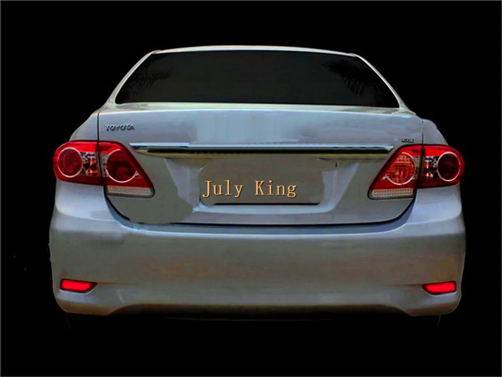 July King светодиодный стоп-сигнал ночной фары чехол для Toyota Corolla 2011-13 Lexus CT200h 2011~ 14, светодиодный задний бампер противотуманная фара