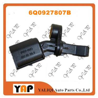 Левый задний датчик скорости ABS для FITAUDI VW A1 A2 FOX POLO CLASSIC 1.2L 1.4L 1.6L 1.9L 6Q0927807B WHT003863 2002-2012