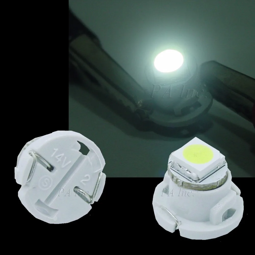 PA светодиодный 10 шт. x T4.7 T5 1SMD 5050 SMD 12 в Neo клиновидная панель пинбол 5 цветов|bulb led|bulb