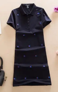 Baharcelin 4XL 5XL Вышивка поло Повседневные платья большого размера плюс De Festa Femme летние топы одежда цельное платье Ete Vestidos