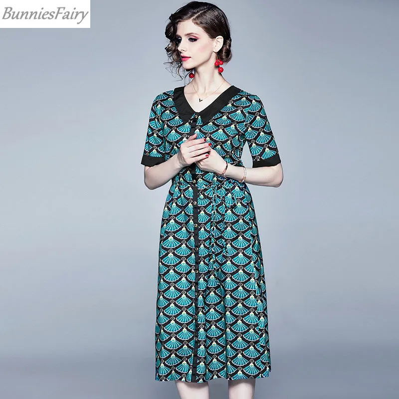 BunniesFairy 2019 летнее Новое Европейское и американское женское винтажное Ретро