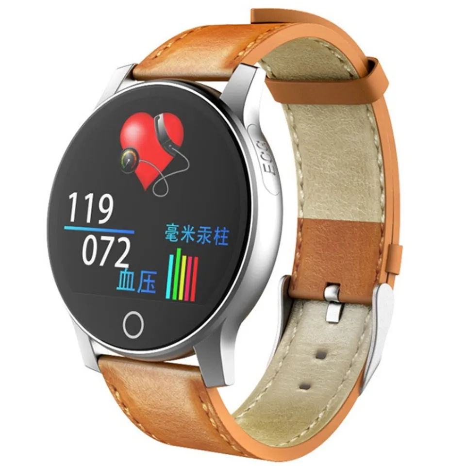 

Смарт-часы с ЭКГ, пульсометром, тонометром, водонепроницаемые, Bluetooth