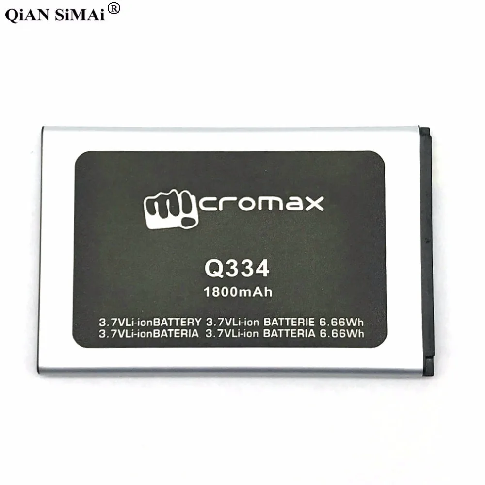 Новый высококачественный аккумулятор 1800 мАч для телефона Micromax Q334|battery for|battery for