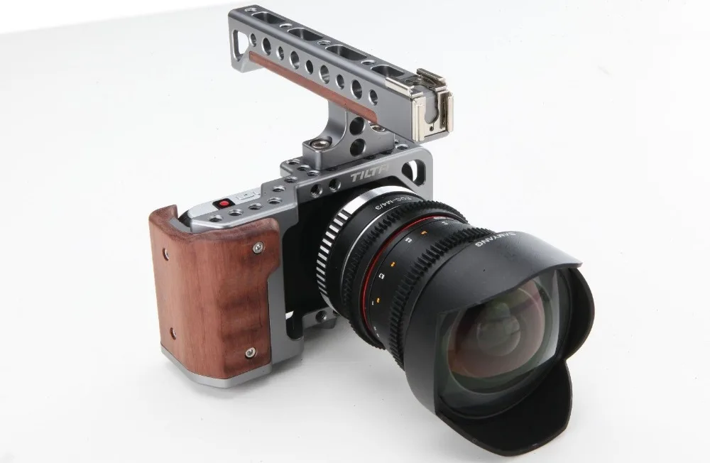 Tilta BMPCC Cage DSLR Rig с ручкой сверху для карманной камеры BlackMagic|dslr rig|cage dslrtop handle |