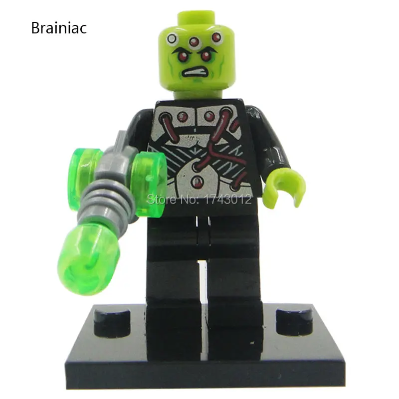 30 шт. XH 075 Супер Герои Росомаха Brainiac ниндзя Звездные войны кирпичи действие
