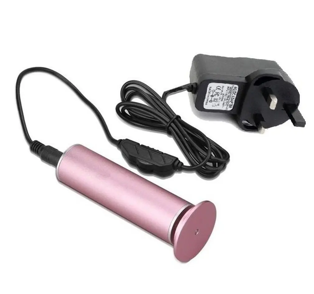 Pink UK plug Электрическая пилка для ног, регулируемая скорость, круги из шкурки, средство для удаления мозолей, педикюр, быстрое удаление твердой, потрескавшейся, сухой омертвевшей кожи - Цвет: Pink UK plug