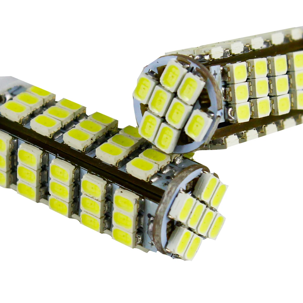 100 шт. Белый T10 W5W 1206 68 SMD светодиодный габаритный фонарь автомобильная боковая