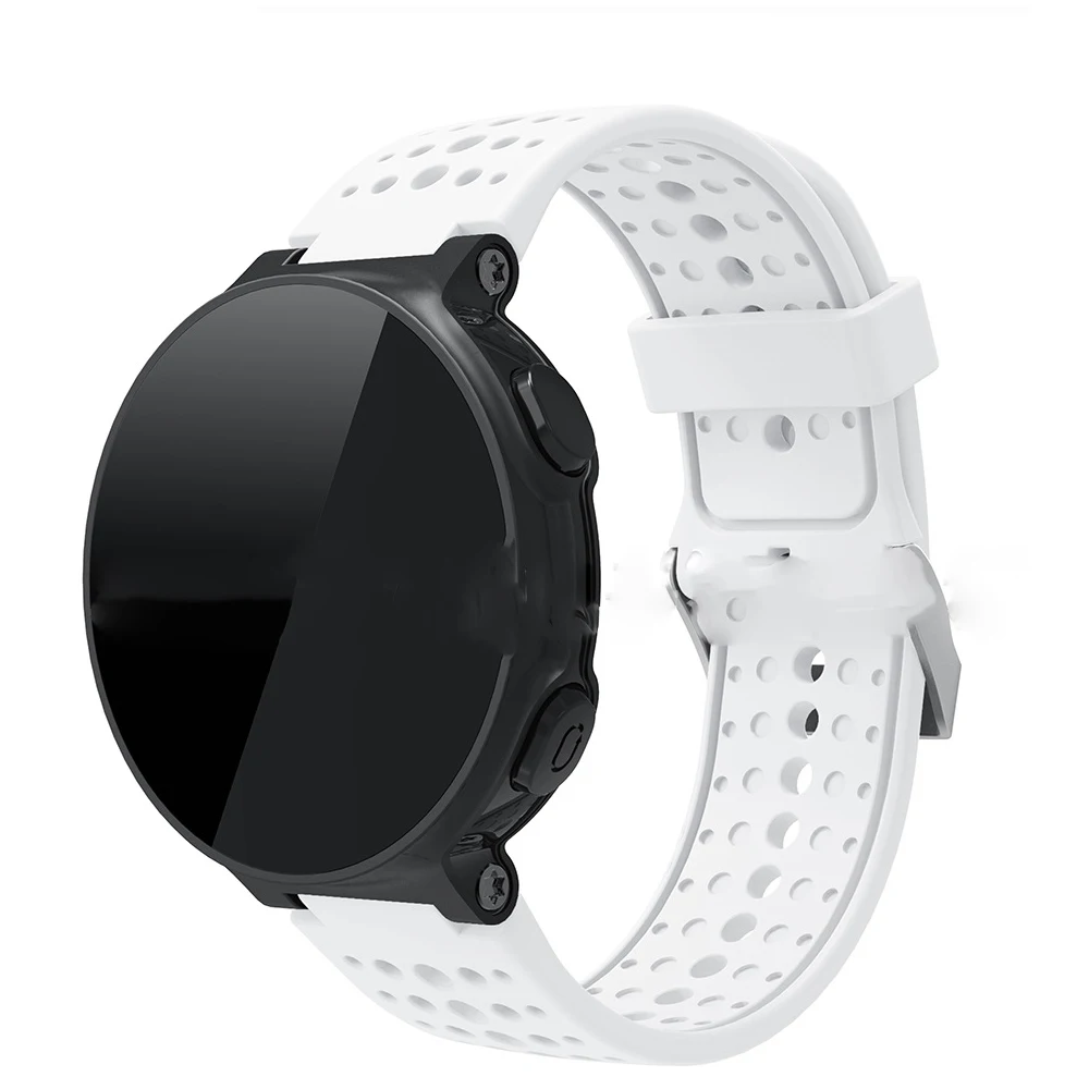 Роскошный силиконовый ремешок для наручных часов Garmin Forerunner 220 230 235 620 630 умный ремешок для наручных часов Forerunner фитнес-трекер