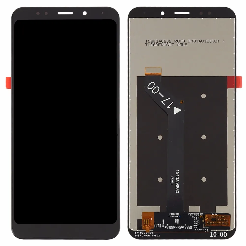 ЖК-дисплей для Redmi 5 Plus сенсорный экран запасной ЖК-экран и дигитайзер полная