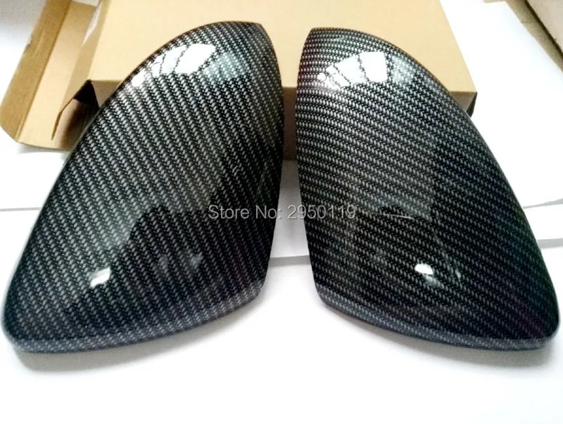 

For VW Golf 7 GTI Mk7 2013 2014 2015 2016 2017 Carbon Fiber Pattern Car Door Wing Mirror Covers Rear view Mirror Car-Styling