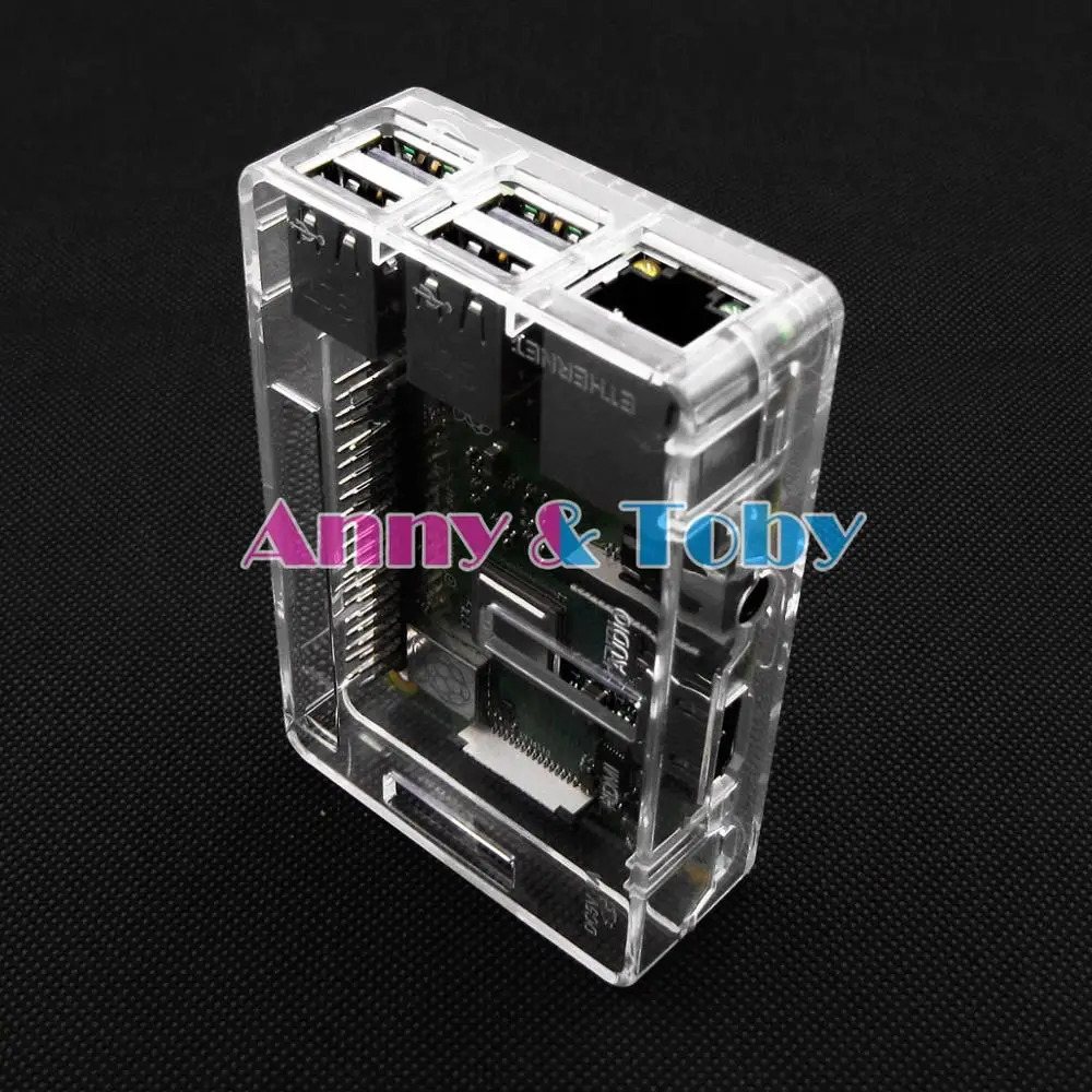 Модель B28: Raspberry PI 3B + plus B прозрачный чехол корпус из АБС-пластика для Ras pi 2 и |