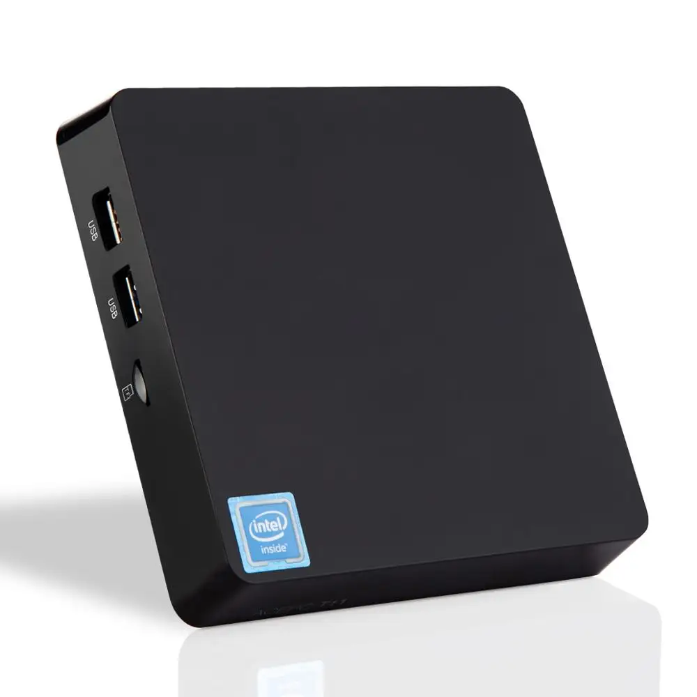 T11 мини ПК Intel Atom Z8350 до 1 92 ГГц 4 Гб ОЗУ 64 EMMC windows 10 HDMI и VGA выход Поддержка 2 5 дюймов HDD