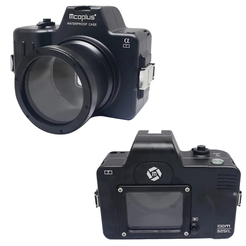Mcoplus водонепроницаемый чехол для камеры Sony A7 100 M/325ft сплав производство подводная