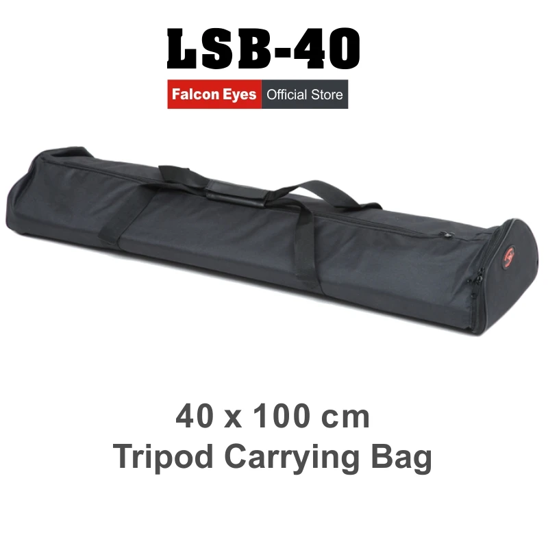 

Falcon Eyes LSB-40 100cm Padded Strap Camera Tripod Bag Equipment Bag for Light Stand Tripod Umbrella Photographic Accessories