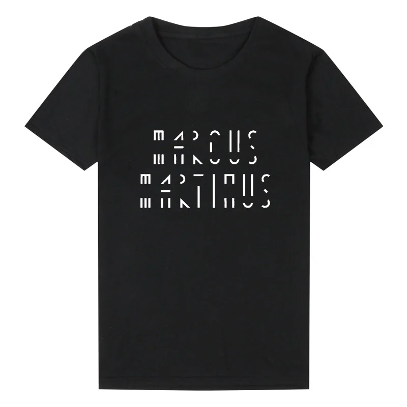 2018 Марк и Martinus тур футболка мужская летняя одежда в стиле хип-хоп Dj Футболка