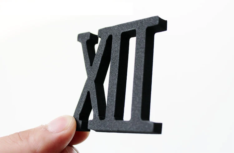 Новое поступление дизайнерские настенные часы с римскими цифрами и наклейками EVA