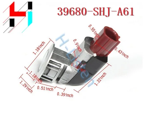 (10 шт.) Новые черные Датчики парковки PDC 39680SHJA61 39680-SHJ-A61 подходят для Honda Odyssey 2005-2009 CRV