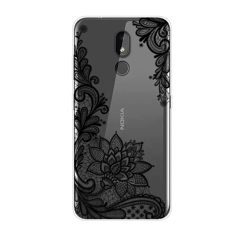 Чехол для Nokia 3 2 чехол Nokia3.2 силиконовая Мягкая задняя крышка из ТПУ телефона TA 1154