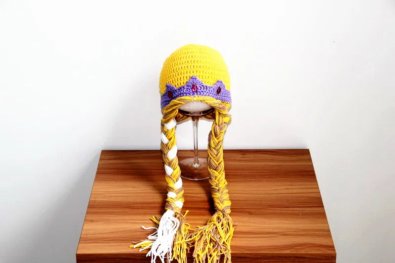 GIELS handmade Crochet for princess Hat Children's girls hats - Toddler to Adult 100% cotton Party COS PLAY | Детская одежда и