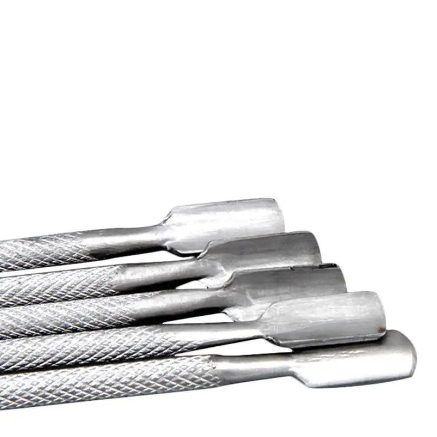 Двусторонний Толкатель для кутикулы 1 шт. средство удаления омертвевшей кожи