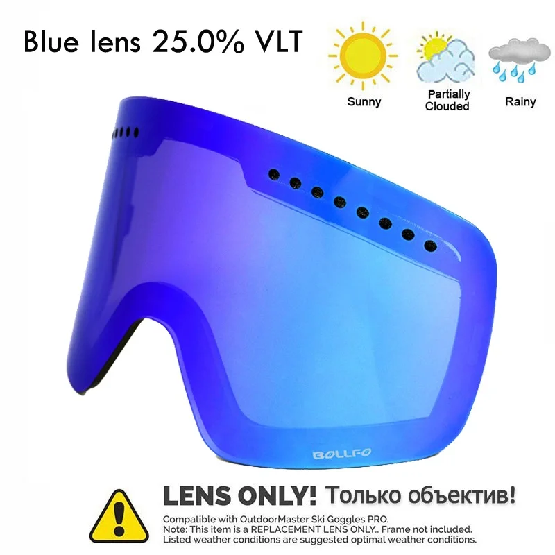 Бренд bolsfo, магнитные лыжные очки, двойные линзы, очки для альпинизма, UV400, анти-туман, лыжные очки для мужчин и женщин, очки для снегохода