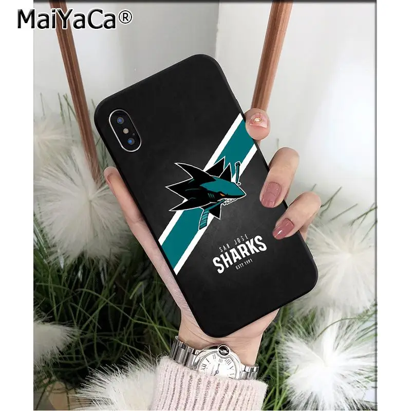 A9 MaiYaCa Сан-Жозе акулы высокое качество чехол для телефона iPhone X XS MAX 6 6s 7 7plus 8 8Plus 5 5S SE XR - Цвет: A9