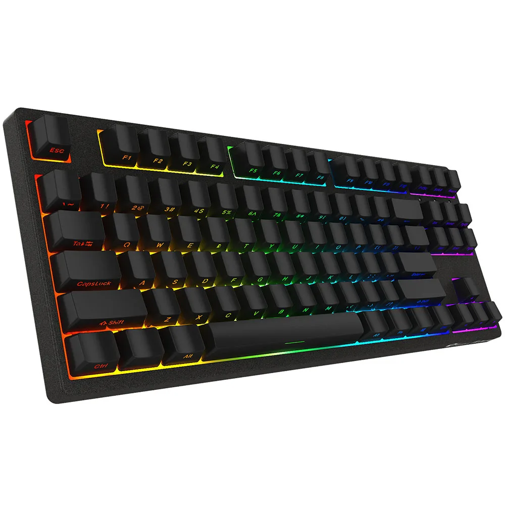 AKKO Ducky 3087SL игровая механическая клавиатура боковой надписи переключатель Cherry RGB