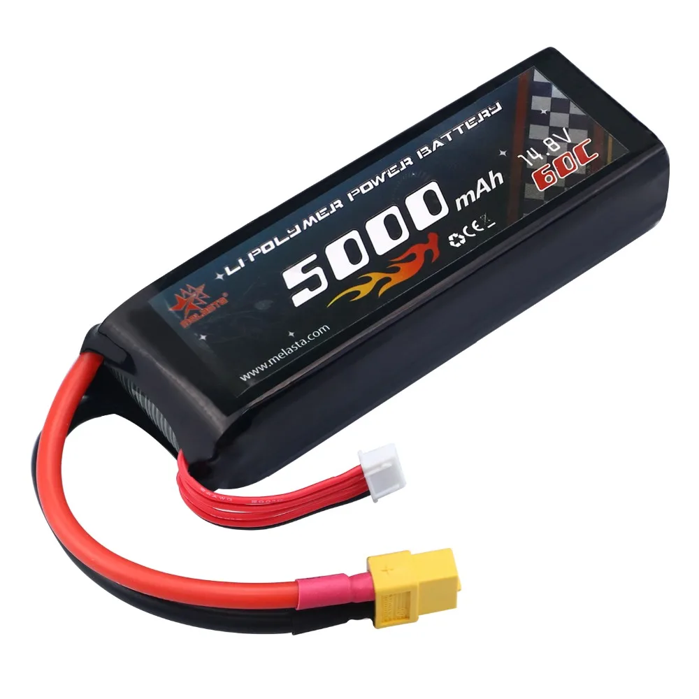 Аккумулятор Melasta 14 8 в 5000 мАч 60C 4S Lipo высокомощный с разъемом XT60 для